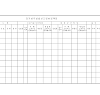 감가상각방법신고변경대장 감가상각방법신고변경대장